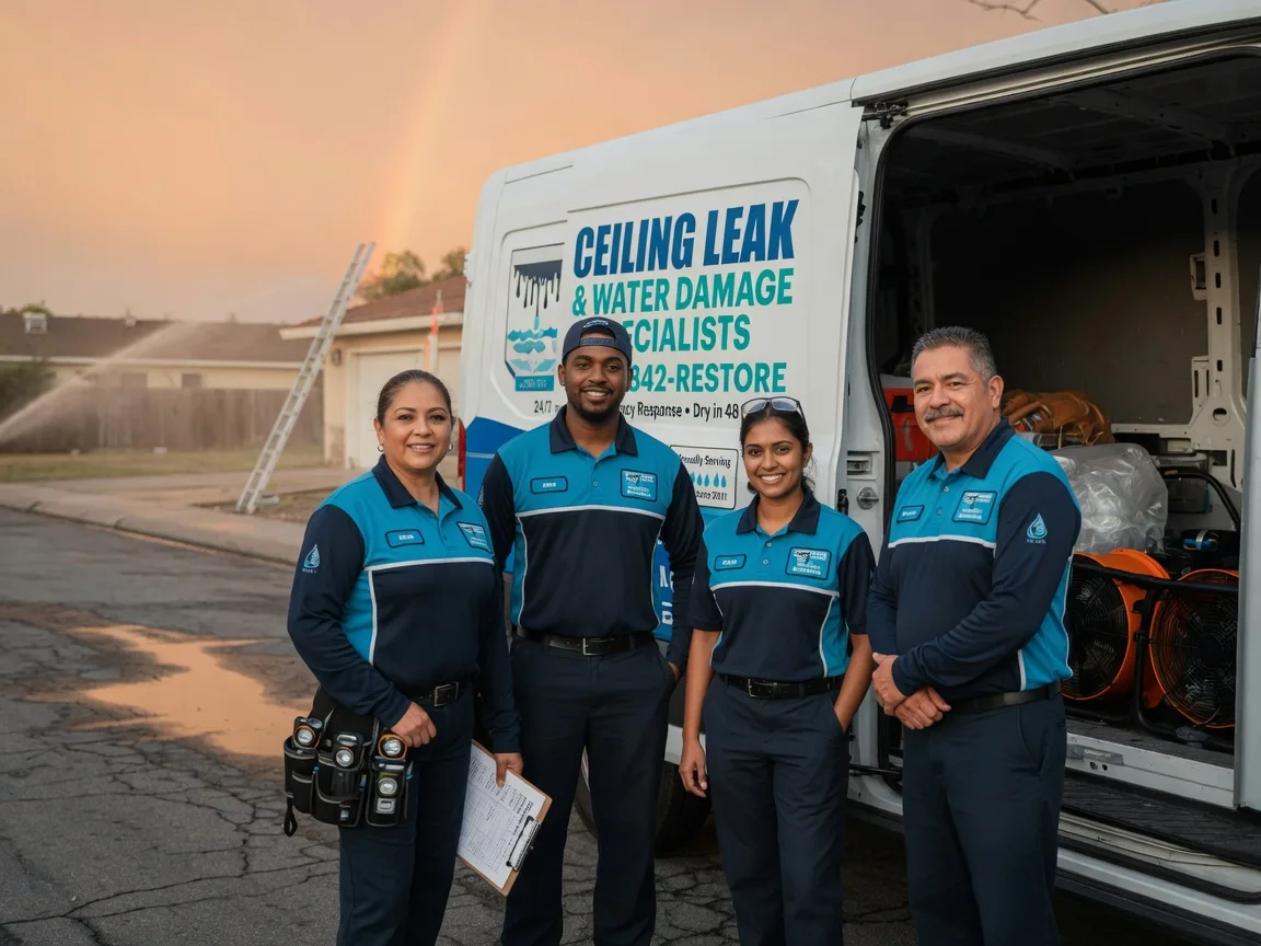 Ceiling Leak Cleanup company in Groves, TX