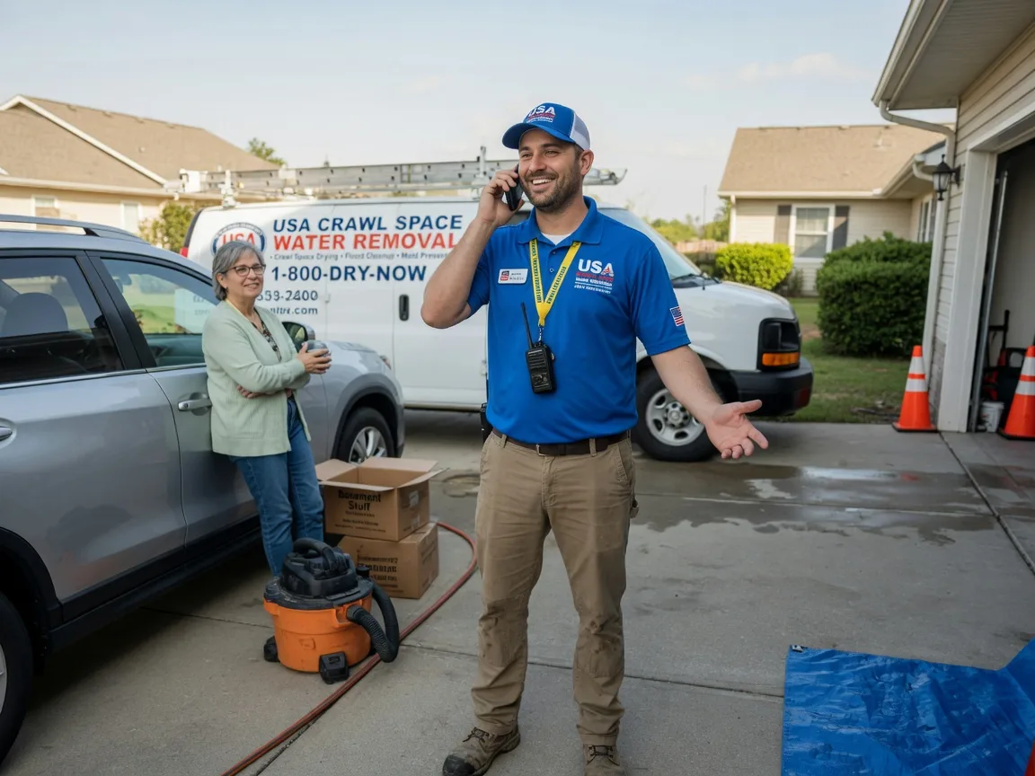 Crawl Space Water Removal Groves, TX FAQs